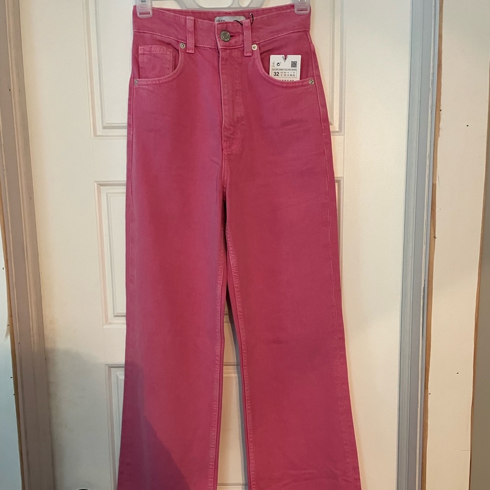 Zara pink jeans